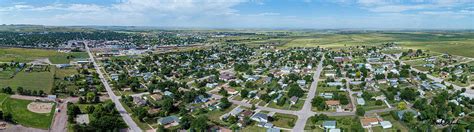 An Aerial Panorama of Chadron, Nebraska Photograph by Mark Dahmke - Fine Art America