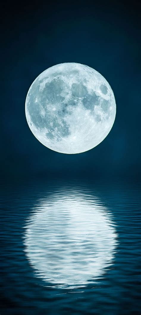 Full Moon Water Reflection Phone, moon with water HD phone wallpaper | Pxfuel