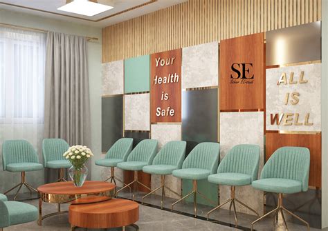 Clinic reception on Behance