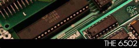 6502 microprocessor documentary in the works – Dangerous Prototypes