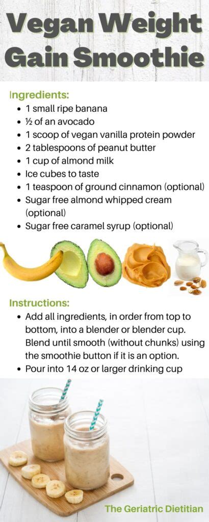 Vegan Weight Gainer Shake Recipe | Blog Dandk