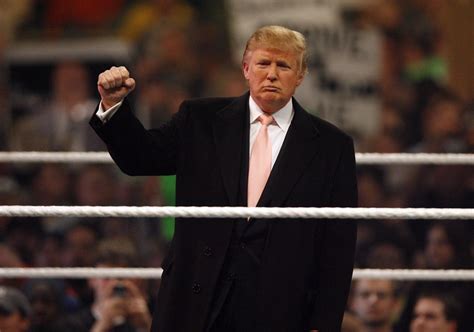 Gallery: A history of Trump and the WWE