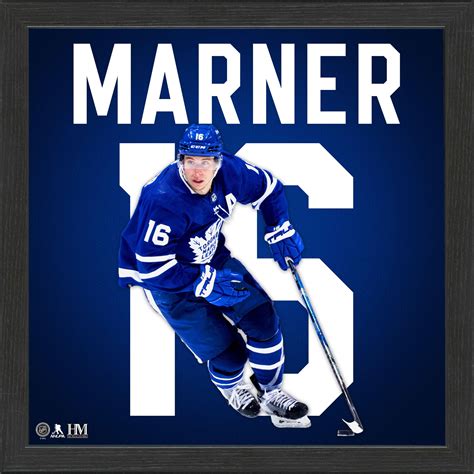 Mitch Marner Impact Jersey Frame