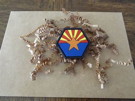 Arizona Flag Hex Patch - Etsy