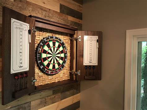 How To Set Up A Dart Board Cabinet In Sketchup | www.resnooze.com