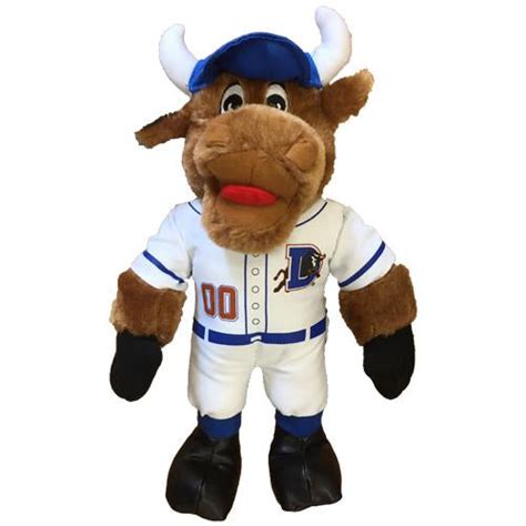 Durham Bulls Wool E. Bull Mascot Plush – Durham Bulls Official Store