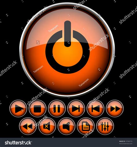 Set Buttons For Web Design. Vector - 19766719 : Shutterstock