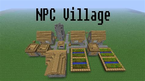 Renovated NPC Village Minecraft Map