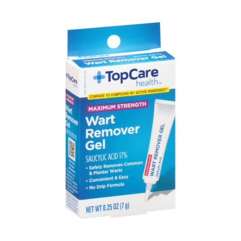 Topcare Maximum Strength Wart Remover Gel Salicylic Acid 17%