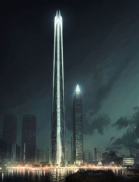 china's tallest skyscraper: H700 shenzhen tower