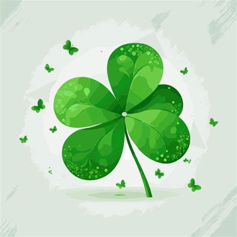 Premium Vector | Shamrock background vector