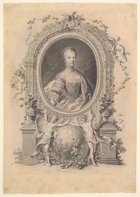 Johann Esaias Nilson | Portrait of Queen Marie-Antoinette in an ornamental frame | The Met