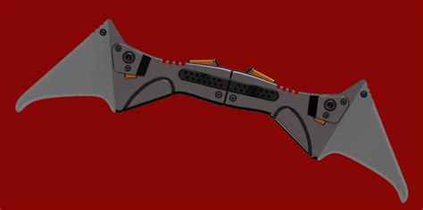 Lorenzo Tagliatesta - The Batman 2022 - Batman's batarang 3D model