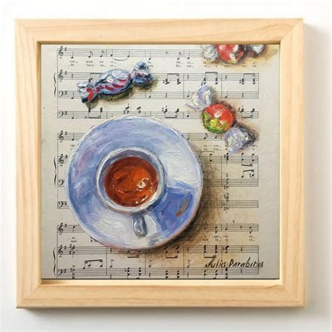 Tea Cup Painting - Etsy