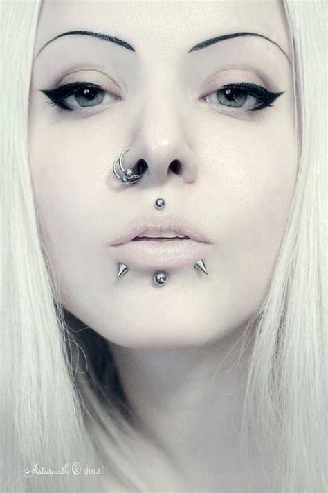 Sharp and Pointy | Nose piercing, Facial piercings, Face piercings