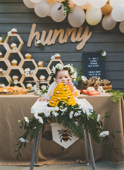 Honey Bee First Birthday Party - Inspired By This