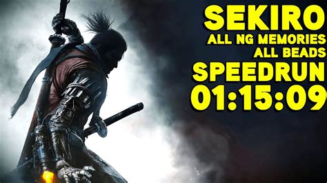 We made a KB input layout!! Sekiro Speedrun in 1:15:09 (All NG Memories and All Beads Speedrun ...