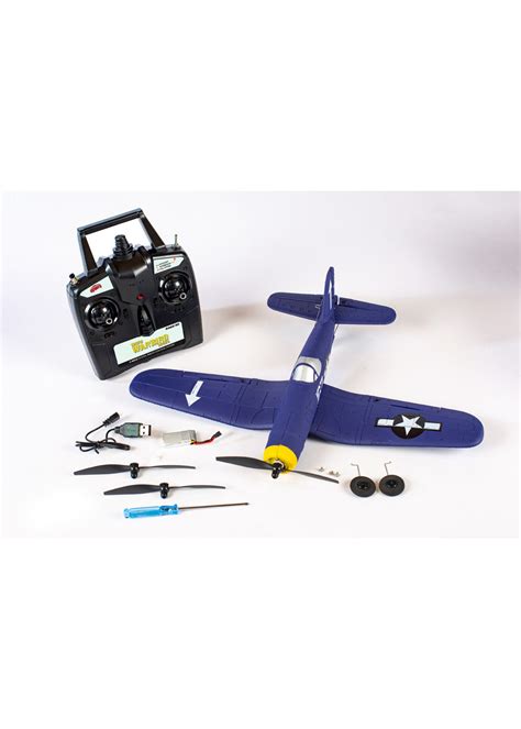 VOLANTEXRC F4U Corsair 4CH Warbird Airplane With Xpilot, 51% OFF