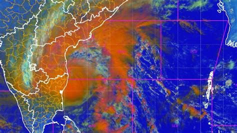 Cyclone Michaung looks ferocious in satellite images from space - India Today