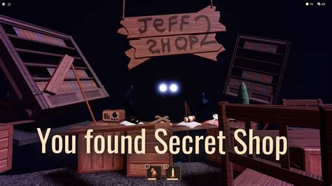 JEFF'S NEW SECRET SHOP IN DOORS HOTEL+ NEW UPDATE - YouTube