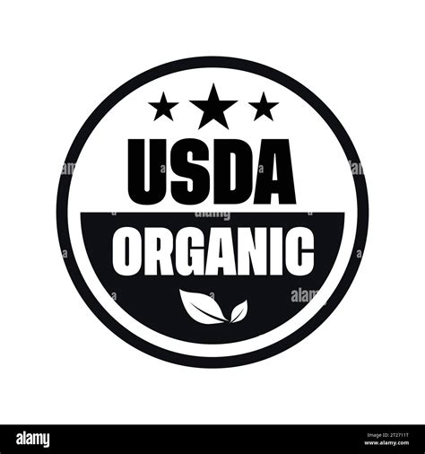 USDA organic logo, badge vector Stock Vector Image & Art - Alamy