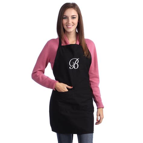 Kaufman Monogram Apron, Two Pockets and adjustable Neck. - Bed Bath ...