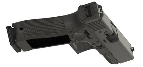 STL file GLOCK 17 GEN 3 - (CAD FILES) - FULL PIECES - TOY REPLICA 🔫・3D printing template to ...