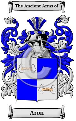 Aron Name Meaning, Family History, Family Crest & Coats of Arms