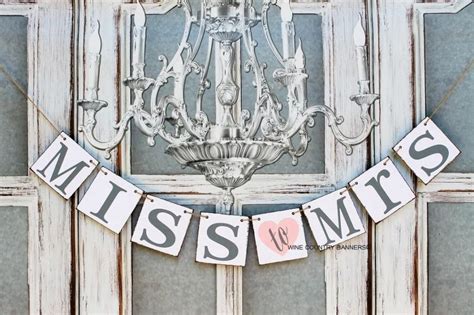 MISS To MRS Signs-Wedding Shower Banners-Bride To Be Signs-Bridal ...