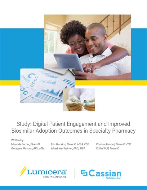 Study: Digital Patient Engagement and Improved Biosimilar Adoption Outcomes in Specialty ...