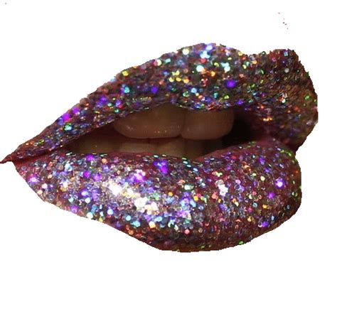 glitter lipstick on Tumblr
