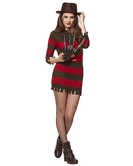 Adult Miss Freddy Krueger Costume - Nightmare on Elm Street - Spirithalloween.com