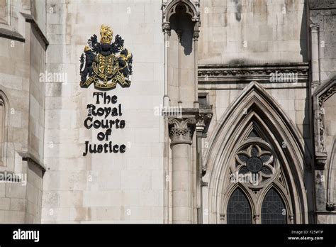 The Royal Courts of Justice, London,England Stock Photo - Alamy