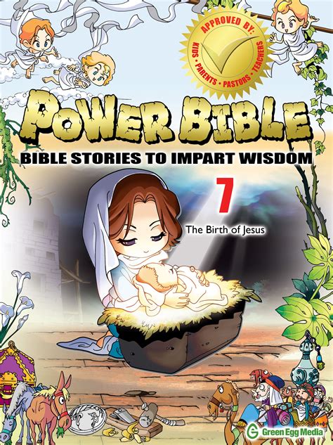 Power Bible: Bible Stories to Impart Wisdom: The Birth of Jesus (Series ...