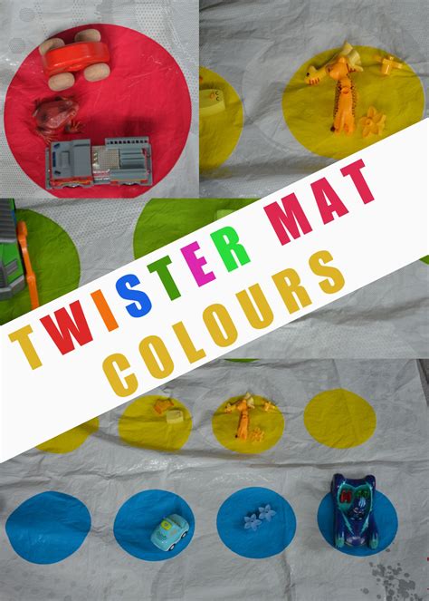 Colorful Twister Mat for Fun Learning