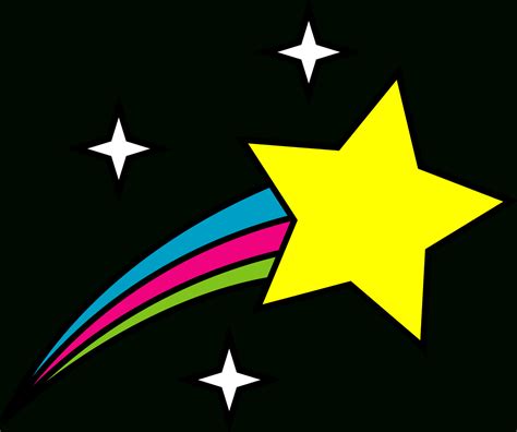 Shooting Star Clipart at GetDrawings | Free download