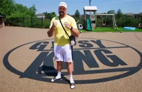 Tyson Fury's Gypsy King logo at his mansion - BlacGoss