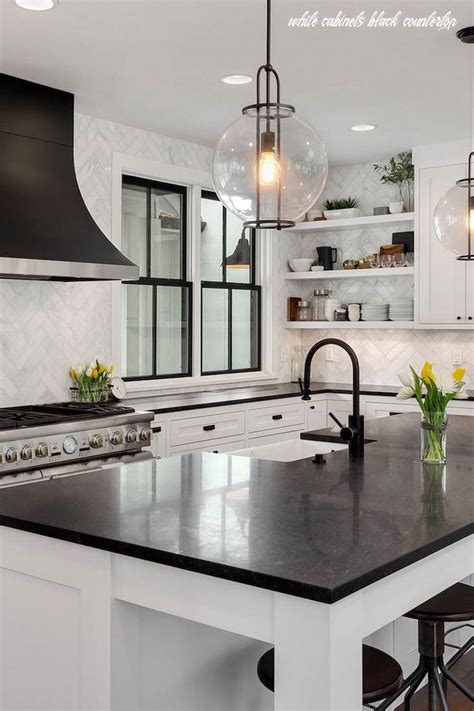 Avoid These Common Mistakes with White Cabinets and Black Countertops