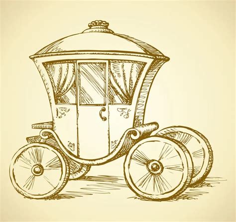 Horse drawn carriage Stock Vectors, Royalty Free Horse drawn carriage ...