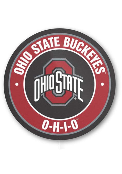 Ohio State Buckeyes OHIO LED Marquee Sign - RED