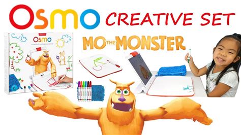 Osmo Creative Set with Monster App | Fun Interactive iPad Drawing App for Kids - YouTube