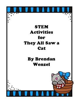 STEM Activities - They All Saw a Cat by The Nerd Herd | TPT