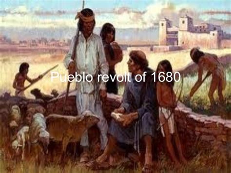 Pueblo revolt of 1680