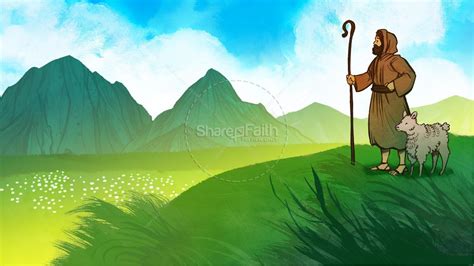 Psalm 23 The Lord Is My Shepherd Kids Bible Story | Clover Media
