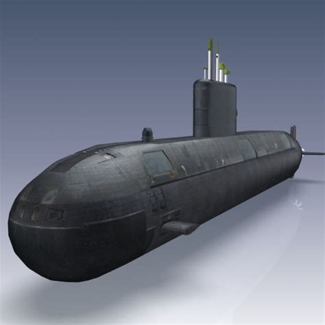 victoria class submarine 3d model