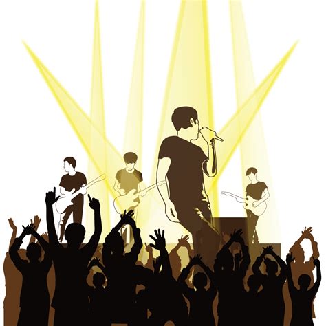 Silhouette Singing - Vector singing and lighting png download - 1181*1181 - Free Transparent png ...