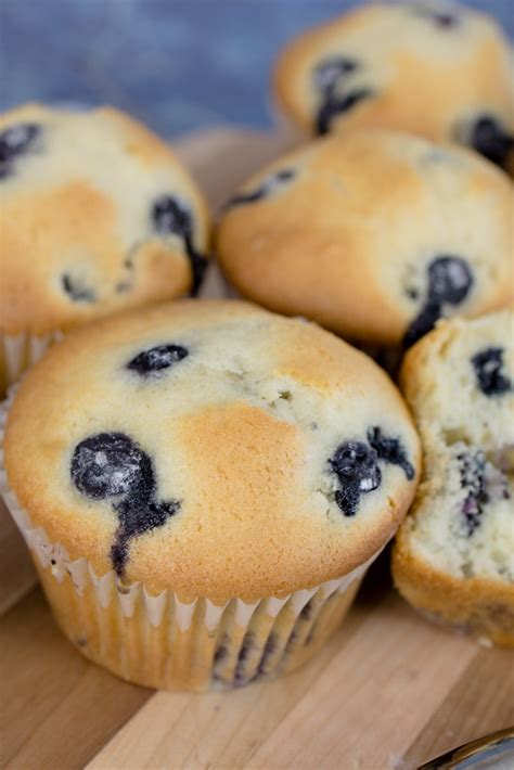 Quick and Easy Fresh Blueberry Muffins - Devour Dinner