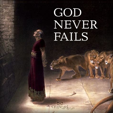 a man standing in front of lions with the caption faith makes all the ...