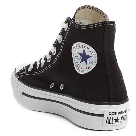 Tênis Converse Chuck Taylor All Star Platform Hi - Preto | Netshoes