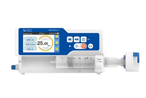 Syringe Pump ManoPump SP1 - Infusion, Veterinary Equipment | MANO MEDICAL